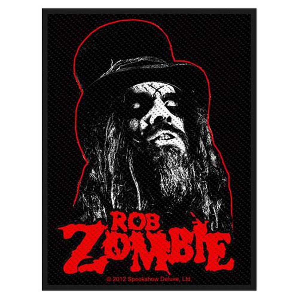 Rob Zombie - Portrait Patch - Zwart